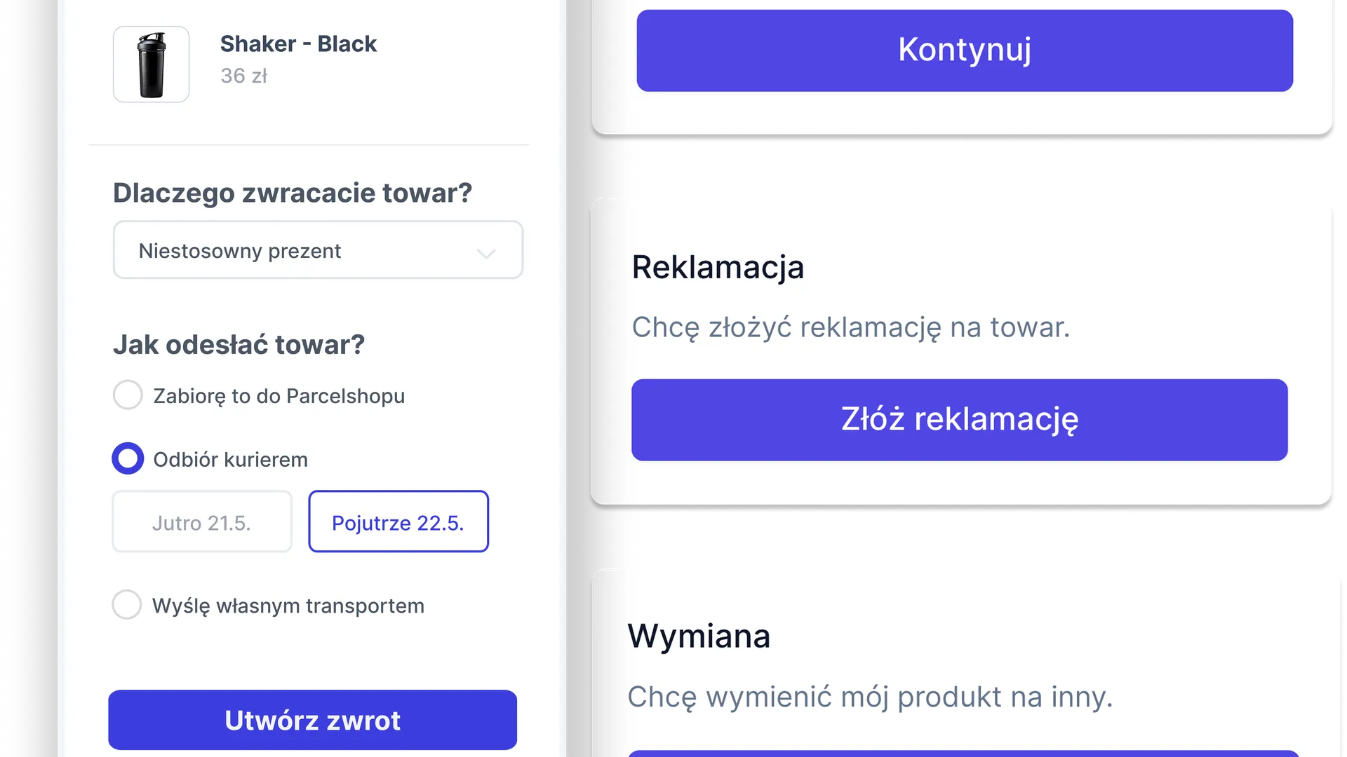 Zákaznický portál PL