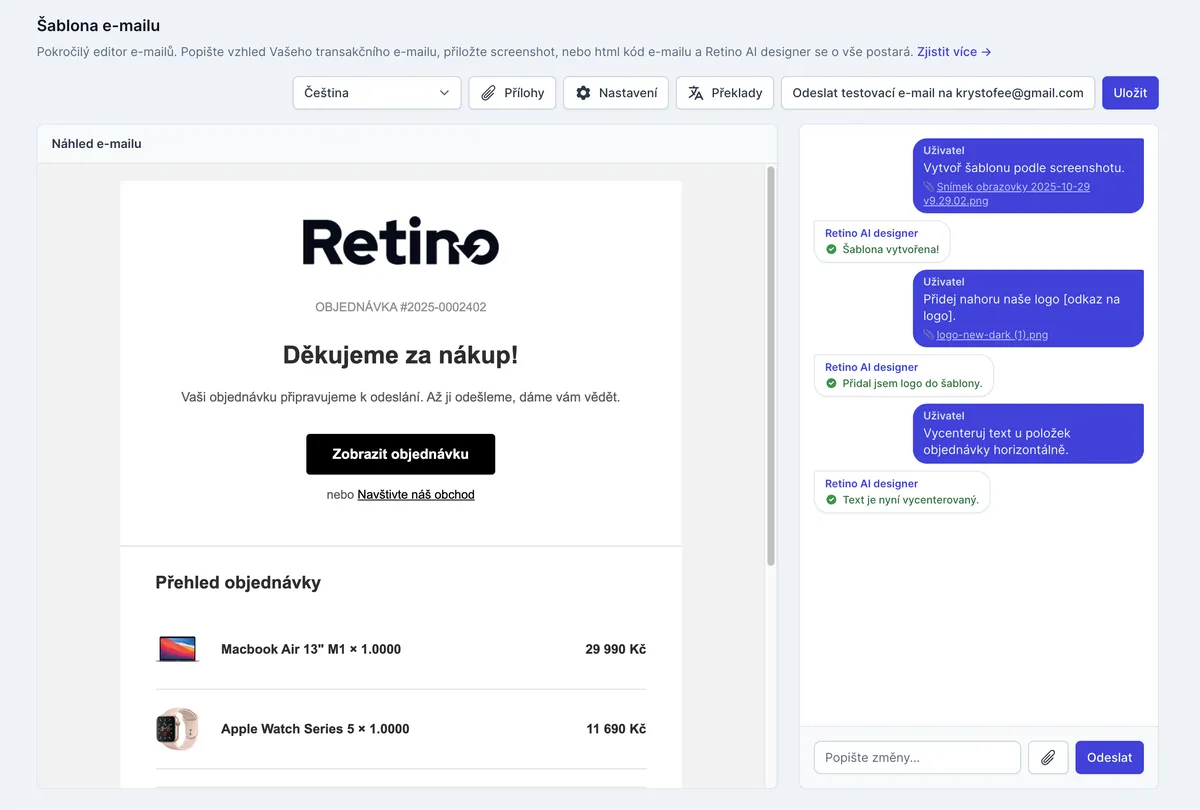 Preview of the AI Editor